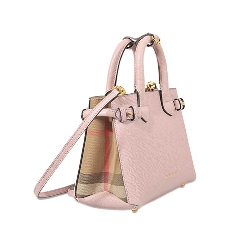 burberry banner bag small pink